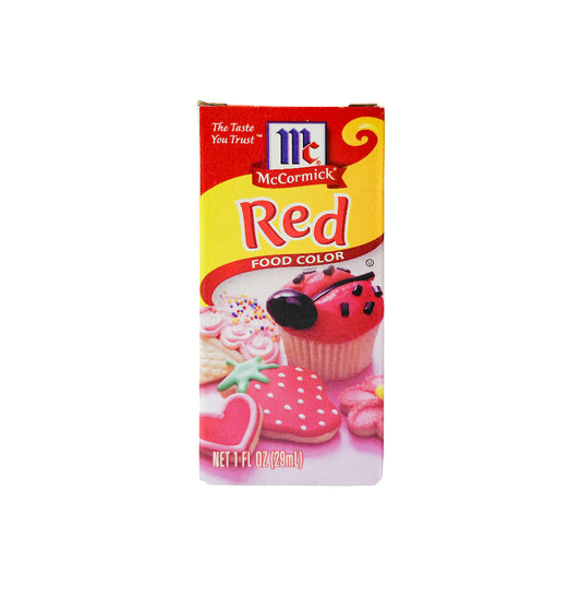 COLORANTE ROJO MCCORMICK 1.0OZ