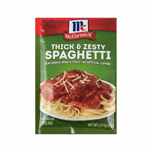 MEZCLA PARA SALSA SPAGHETTI MCCORMICK 38GR