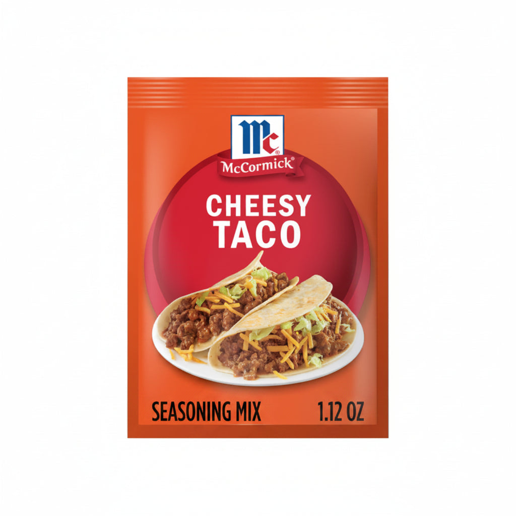MEZCLA CHEESY TACO MCCORMICK 31GR