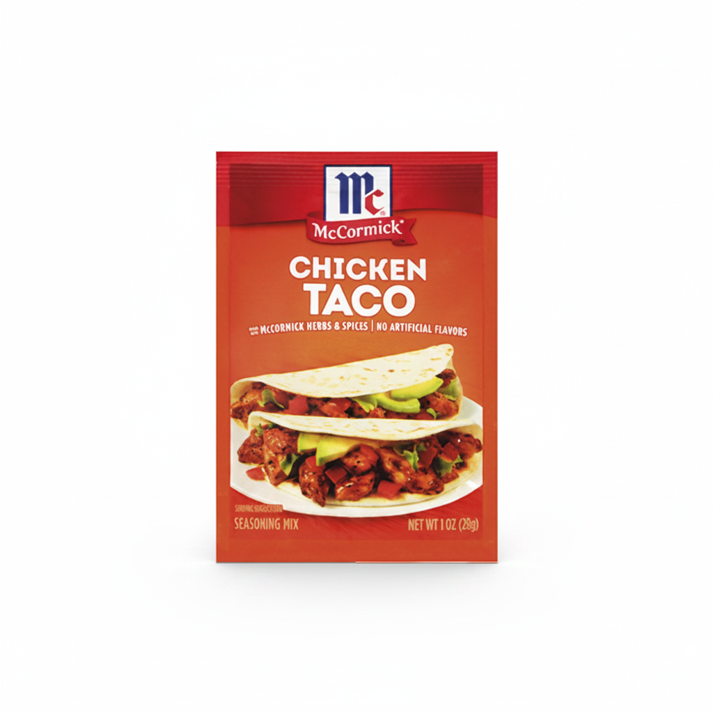 MEZCLA CHICKEN TACO MCCORMICK 28GR