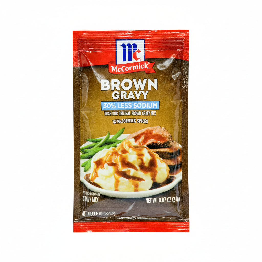 MEZCLA GRAVY BROWN -30% SODIO MCCORMICK 24GR