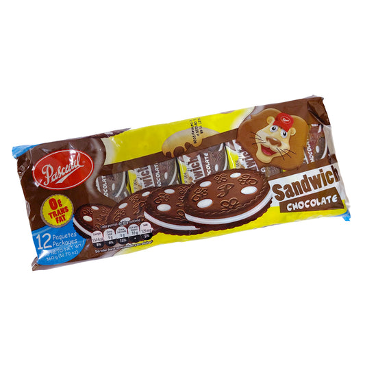 GALLETAS SANDWICH CHOC. PASCUAL 360GR