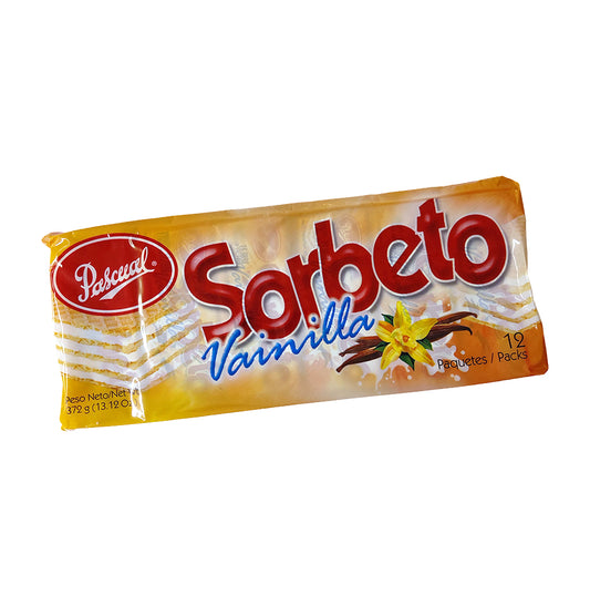 GALLETAS SORBETO VAINILLA PASCUAL 372GR