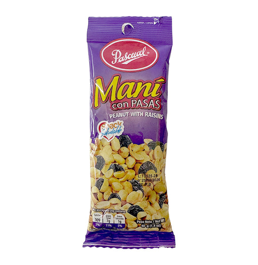 MANI CON PASAS PASCUAL 40GR
