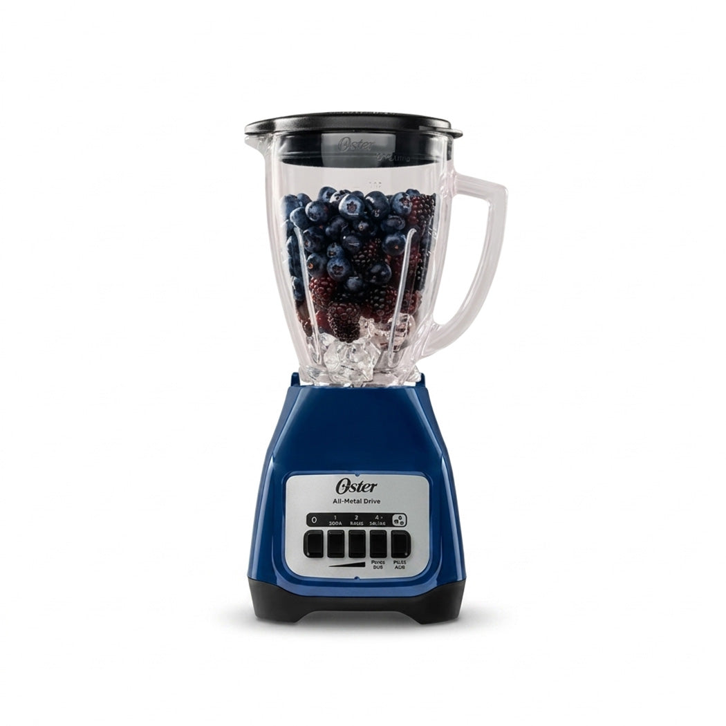 LICUADORA C VASO VIDRIO 1.5L AZUL OSTER