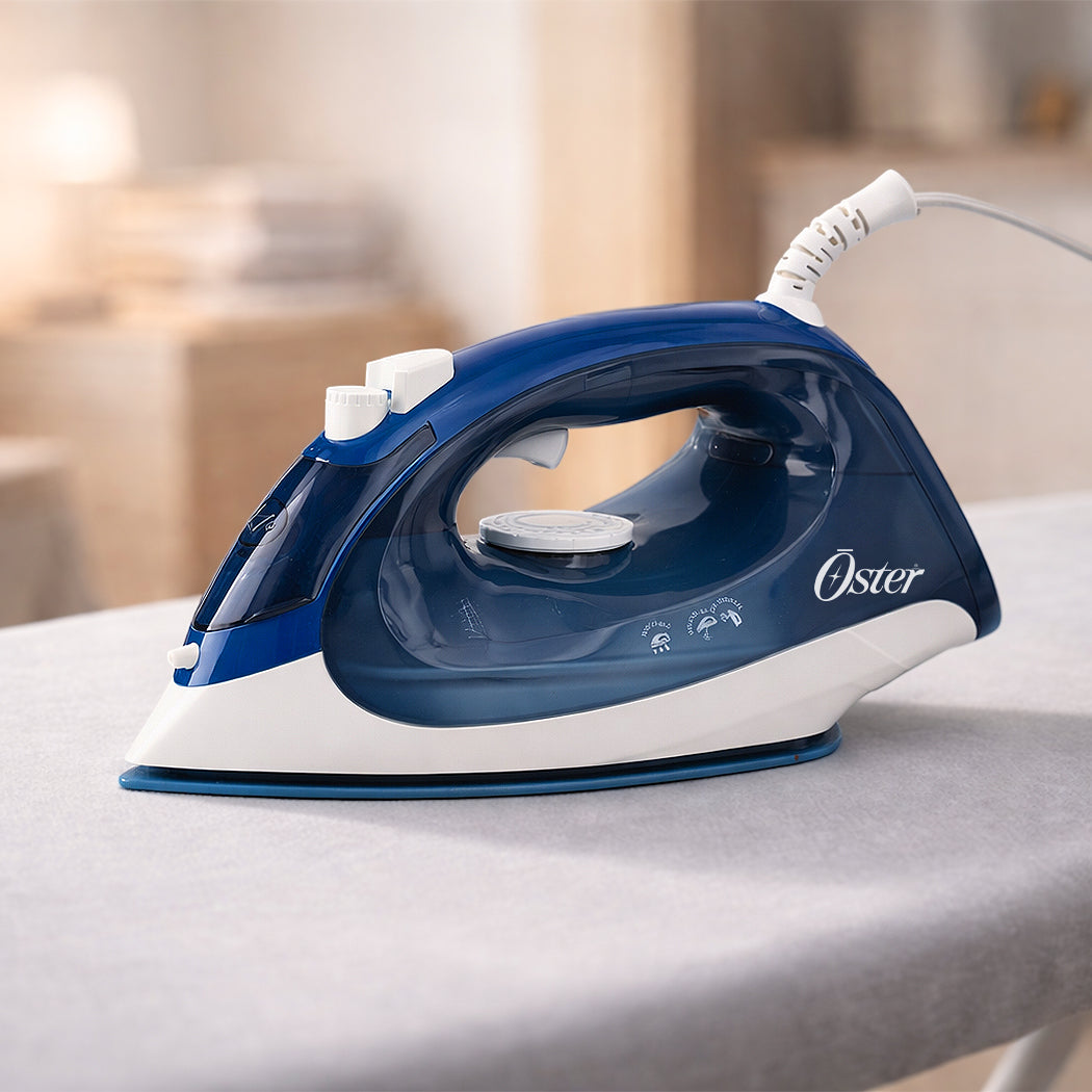 PLANCHA A VAPOR AZUL MARINO OSTER