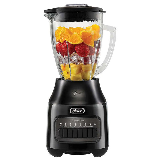 LICUADORA TAZA DE VIDRIO NEGRA 1.5LT