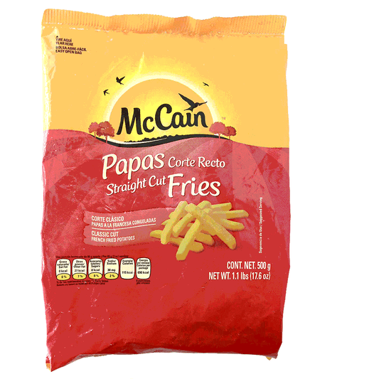 PAPAS FRITAS STRAIGHT 500GR