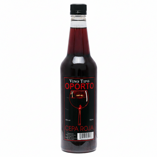 VINO OPORTO CEPA ROJA BOTELLA PET 750ML