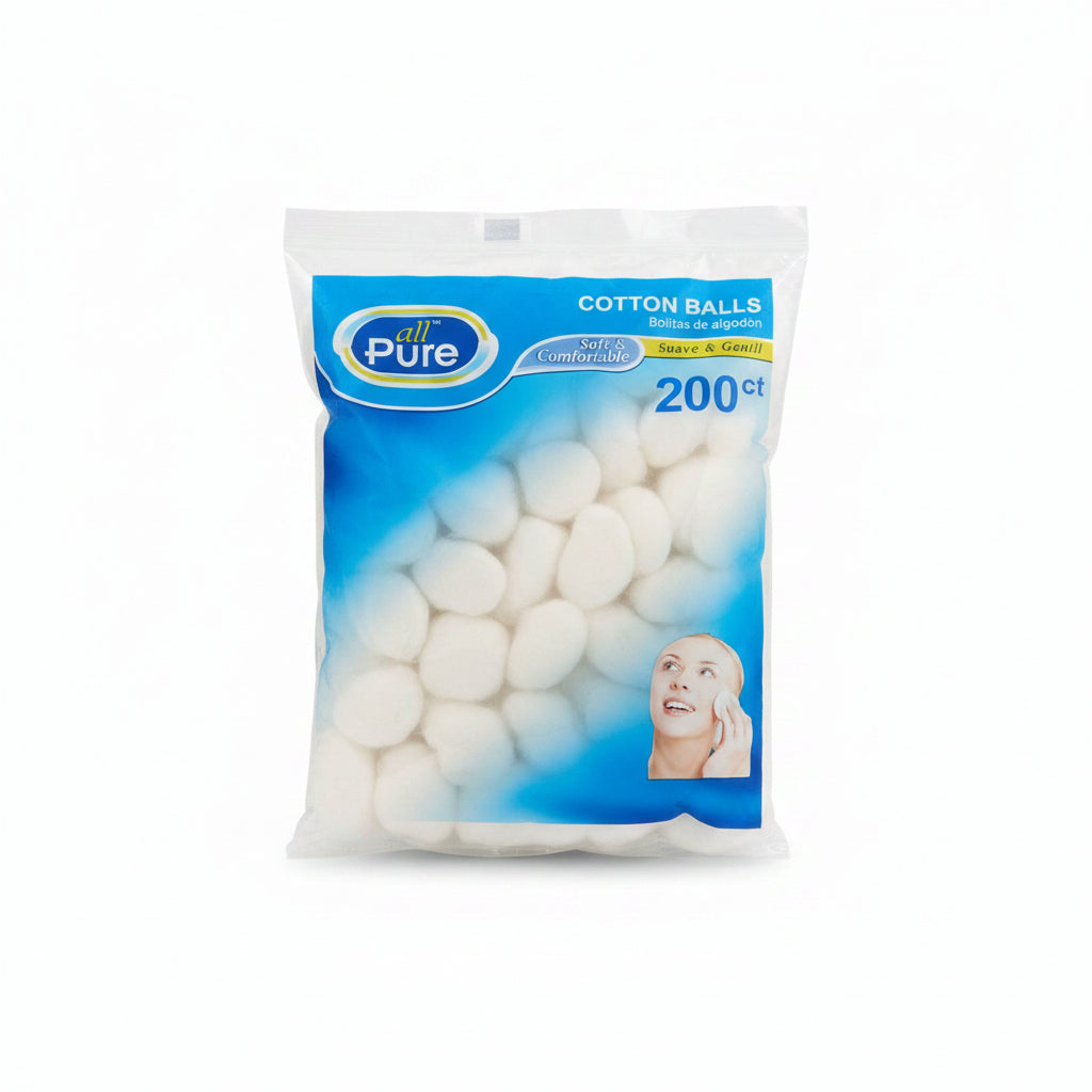BOLSA DE ALGODÓN ALL PURE 100U