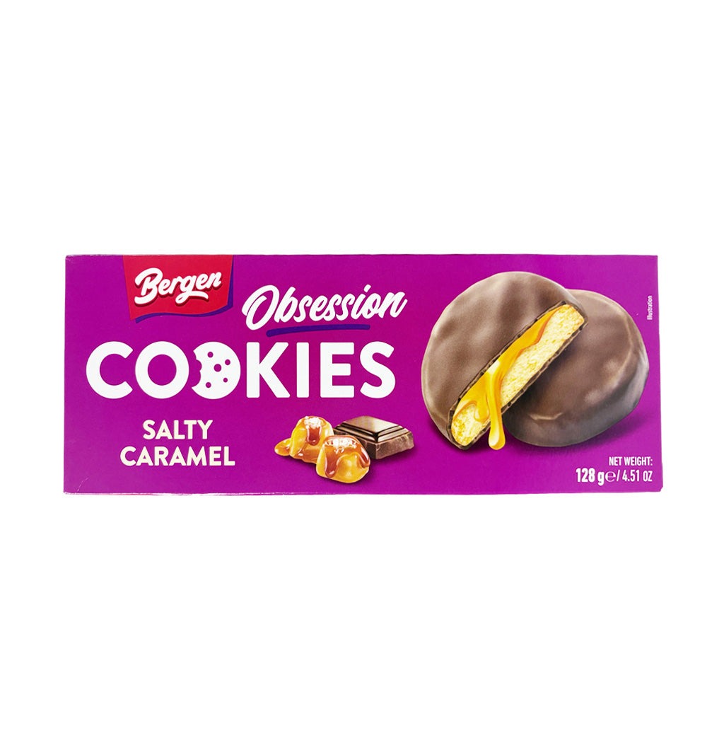 GALLETAS CARAMELO SALADO BERGEN 128GR