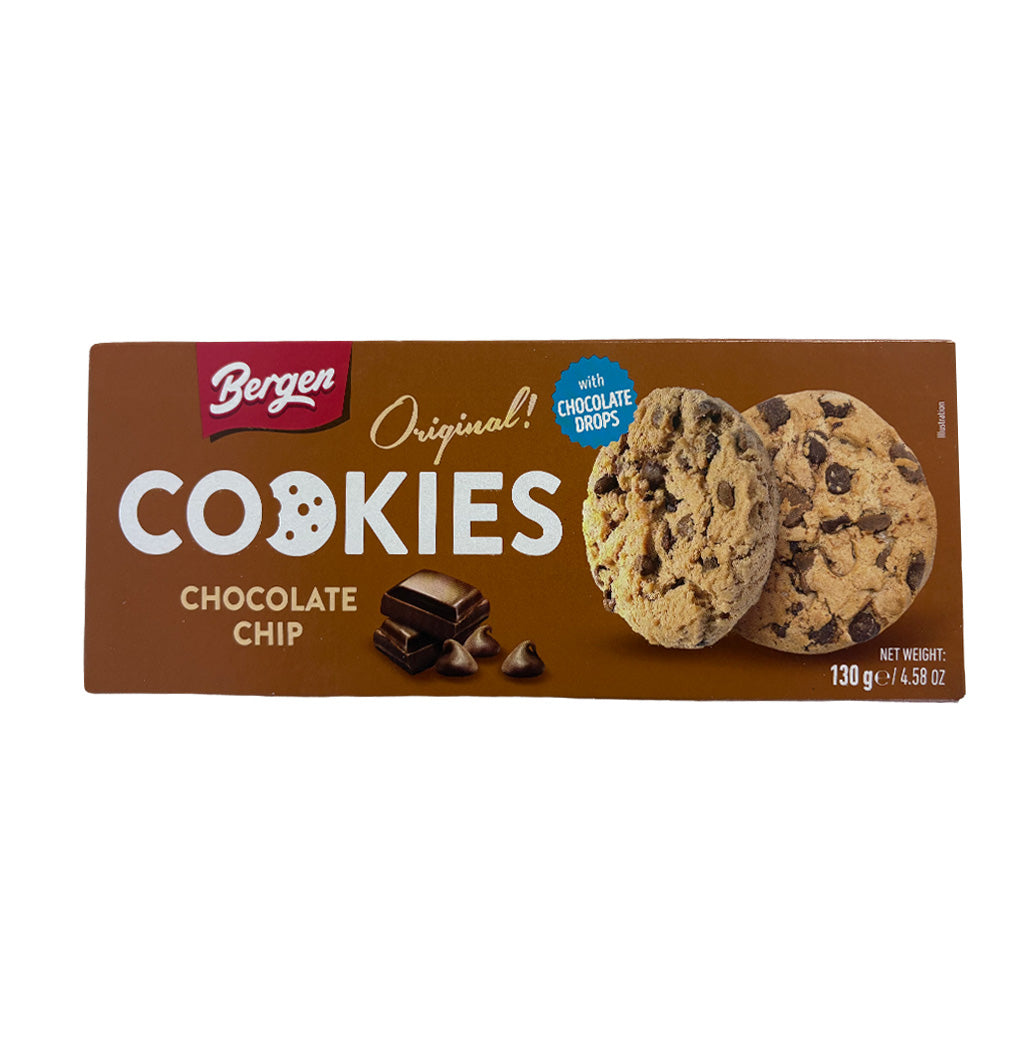GALLETAS CHOCOLATE CHIP BERGEN 130GR
