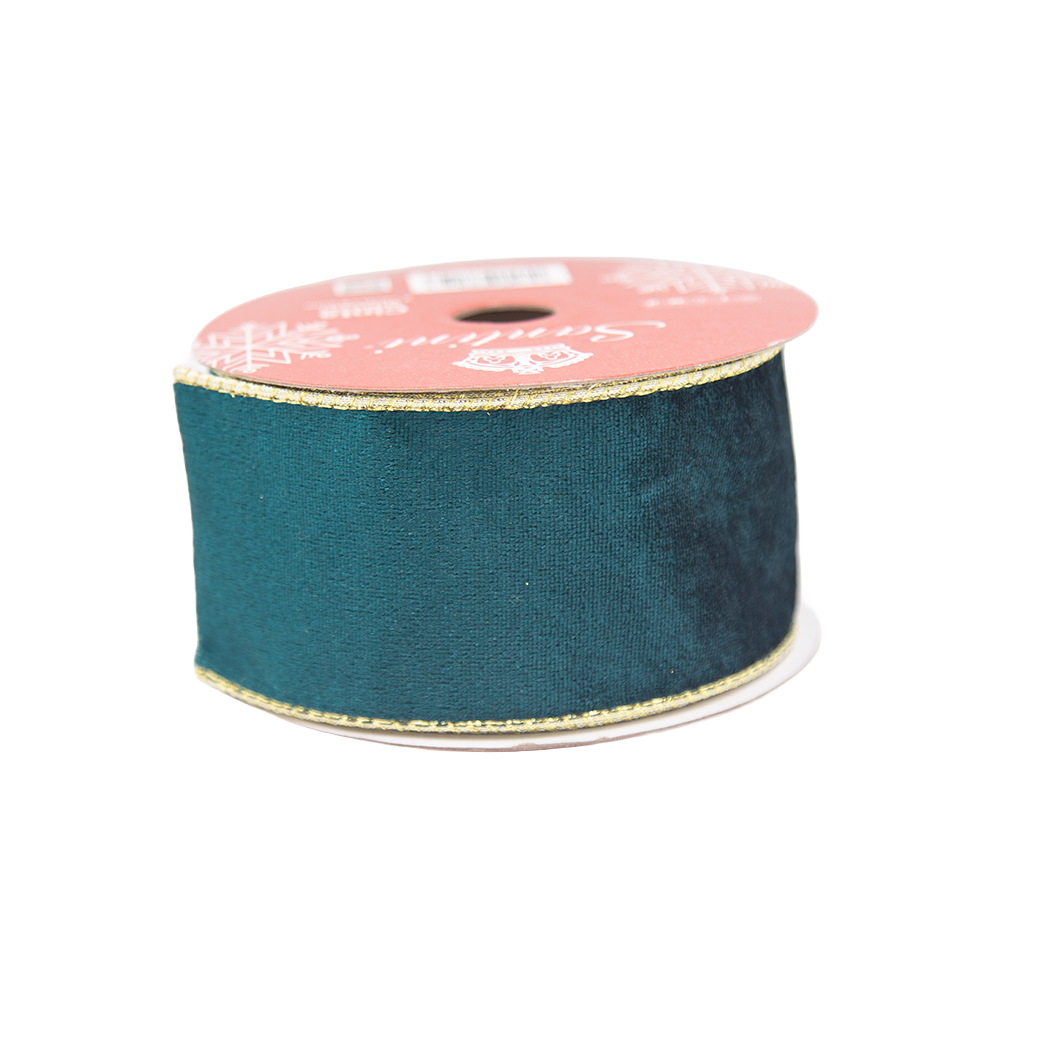 CINTA DECORATIVA VERDE 9YDS