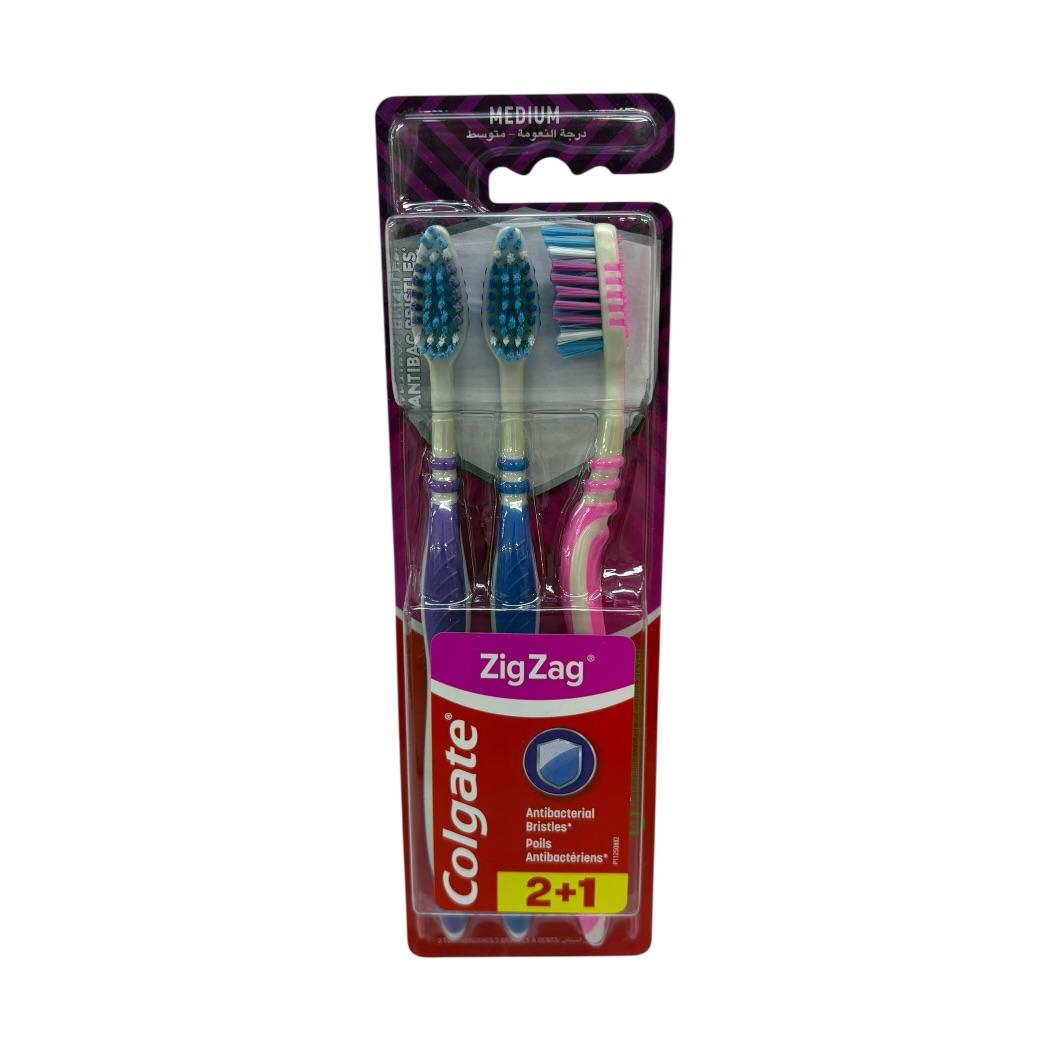 CEPILLO DENTAL ZIGZAG 3PACK