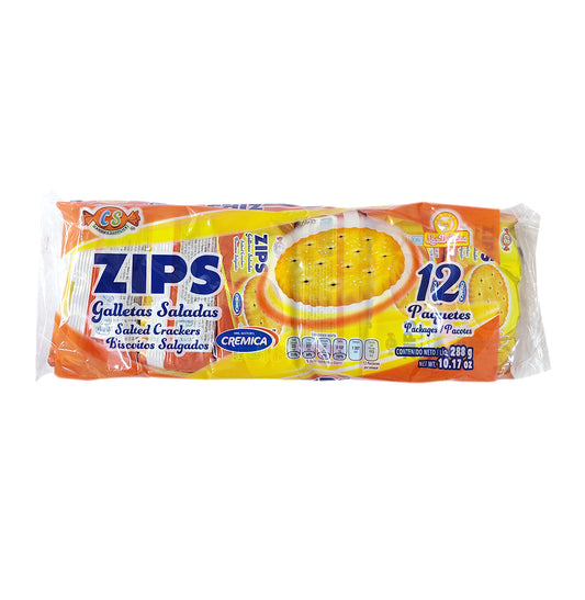 GALLETAS SALADA ZIPS 24GR