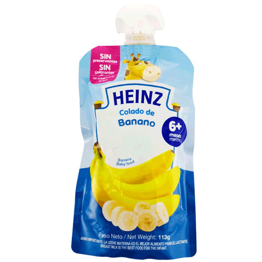 COLADO BANANA HEINZ 113GR