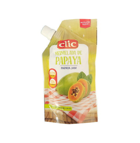 MERMELADA DE PAPAYA CLIC 200GR