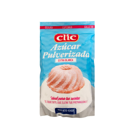 AZUCAR PULVERIZADA CLIC 454GR