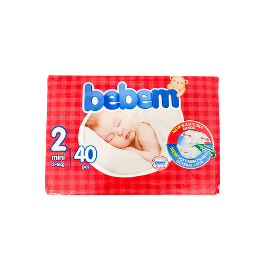 PAÑALES MINI TWIN 40U