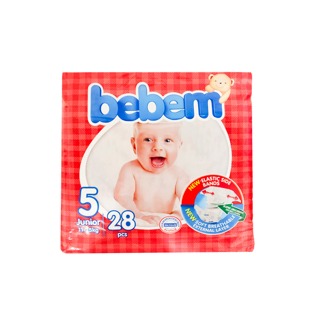 PAÑALES JUNIOR BEBEM 28U