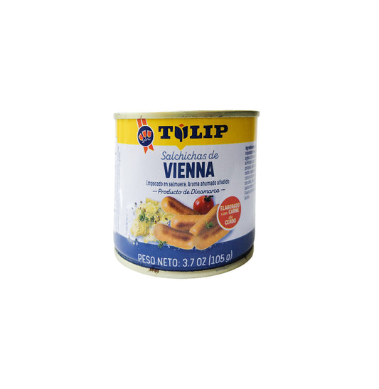 SALCHICHAS VIENNA CERDO TULIP 105GR