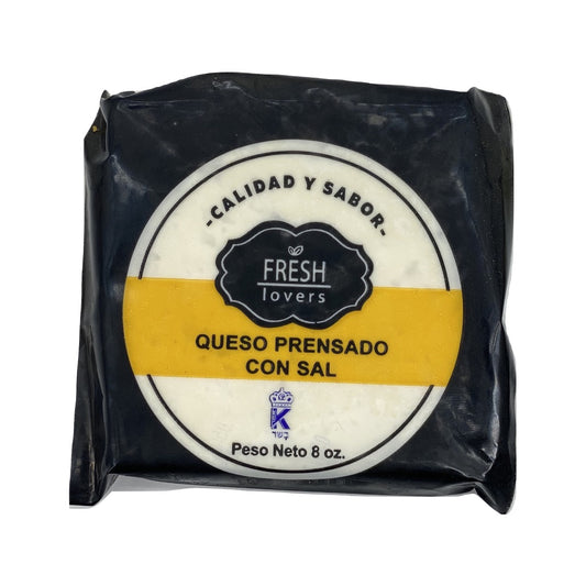 QUESO BLANCO PRENSADO CON SAL 8OZ