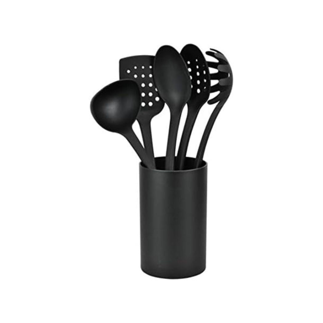 SET DE CUCHARONES COLOR NEGRO