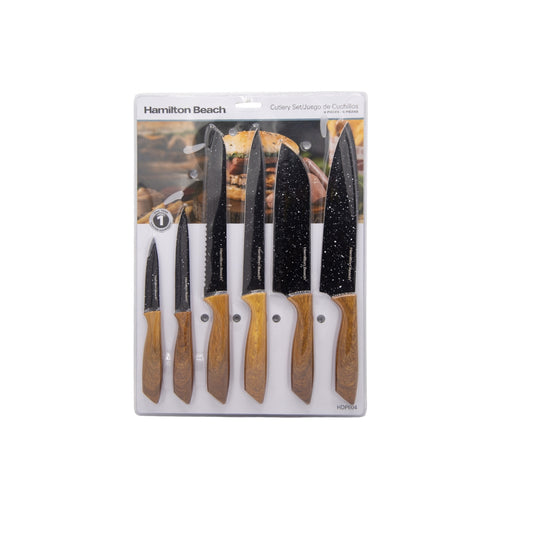 SET DE CUCHILLOS 6 PZS