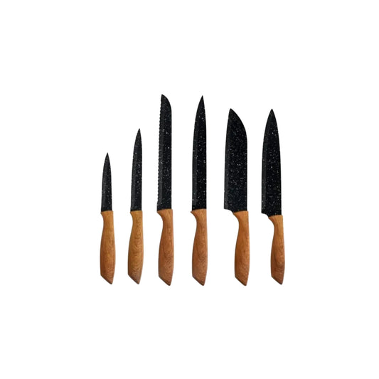 SET DE CUCHILLOS 6 PZS