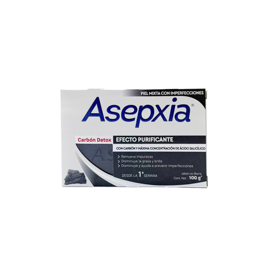 JABÓN CARBON DETOX ASEPXIA 100GR