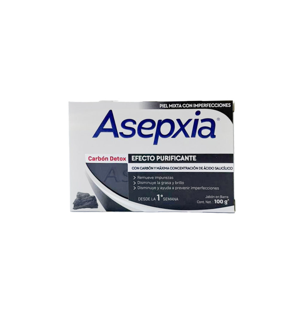 JABÓN CARBON DETOX ASEPXIA 100GR