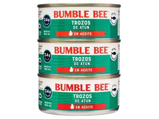 3PACK TROZO ATÚN ACEITE BUMBLE BEE