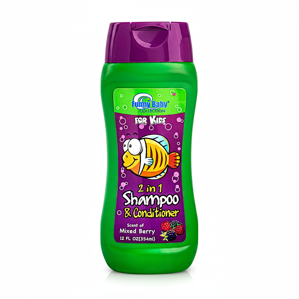 SHAMPOO DE BEBÉ 2 EN 1 BERRY 12OZ