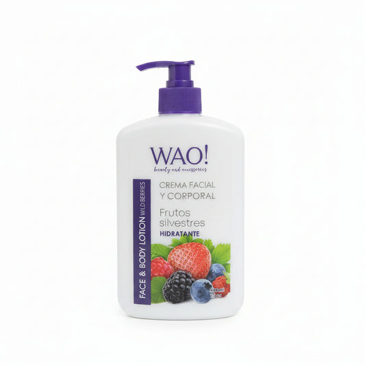 CREMA FACIAL Y CORPORAL FRUTAS SILVESTRE 15OZ