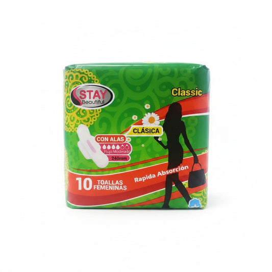TOALLA SANITARIAS CLASICAS CA 10U