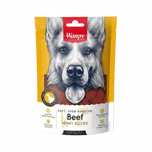 SNACK PARA PERRO BEEF JERKY SLICES