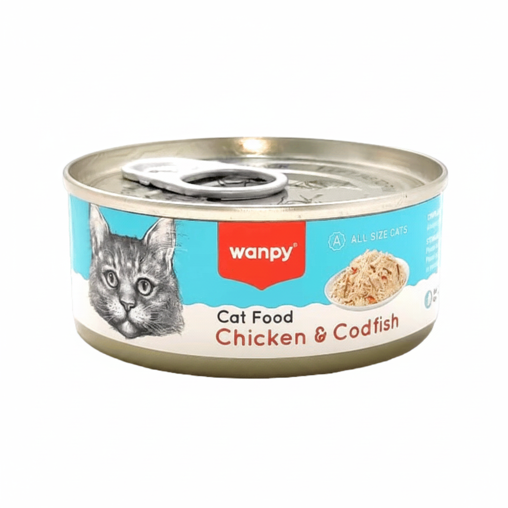 ALIMENTO PARA GATO CHICKEN CODFISH 95GR