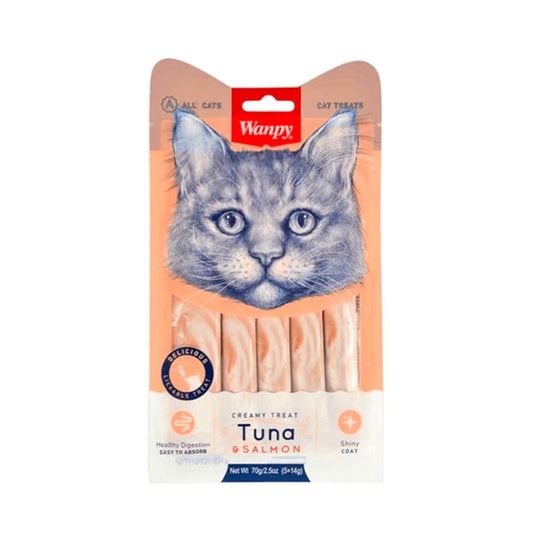 ALIMENTO PARA GATO DE ATÚN Y SALMÓN 70GR