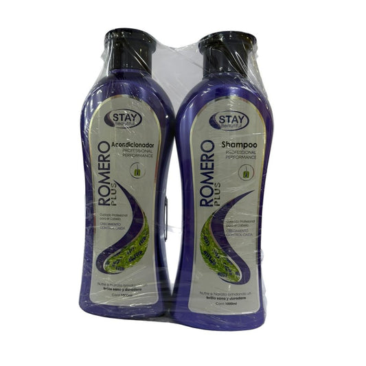 SHAMPOO Y ACONDICIONADOR ROMERO 1000ML