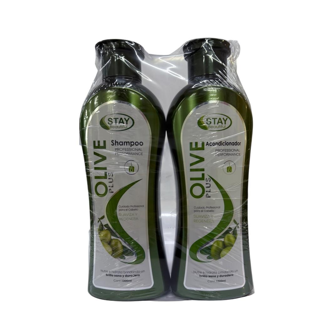 SHAMPOO Y ACONDICIONADOR OLIVA 1000ML
