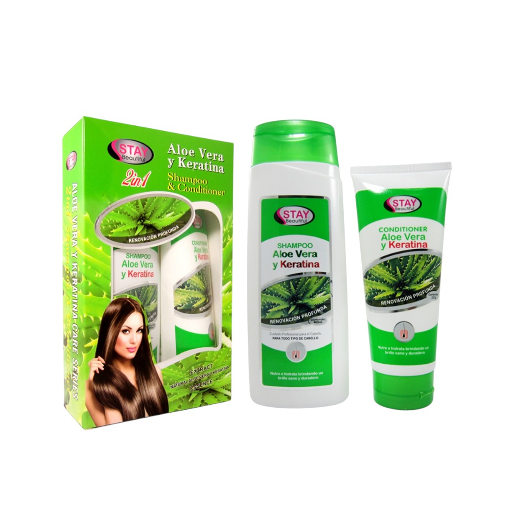 SHAMPOO Y ACONDICIONADOR ALOE
