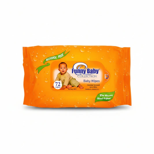 TOALLITAS HÚMEDAS FUNNY BABY 72U