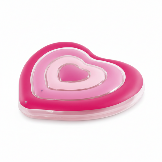 FLOTADOR INFLABLE CON DISEÑO DE CORAZÓN