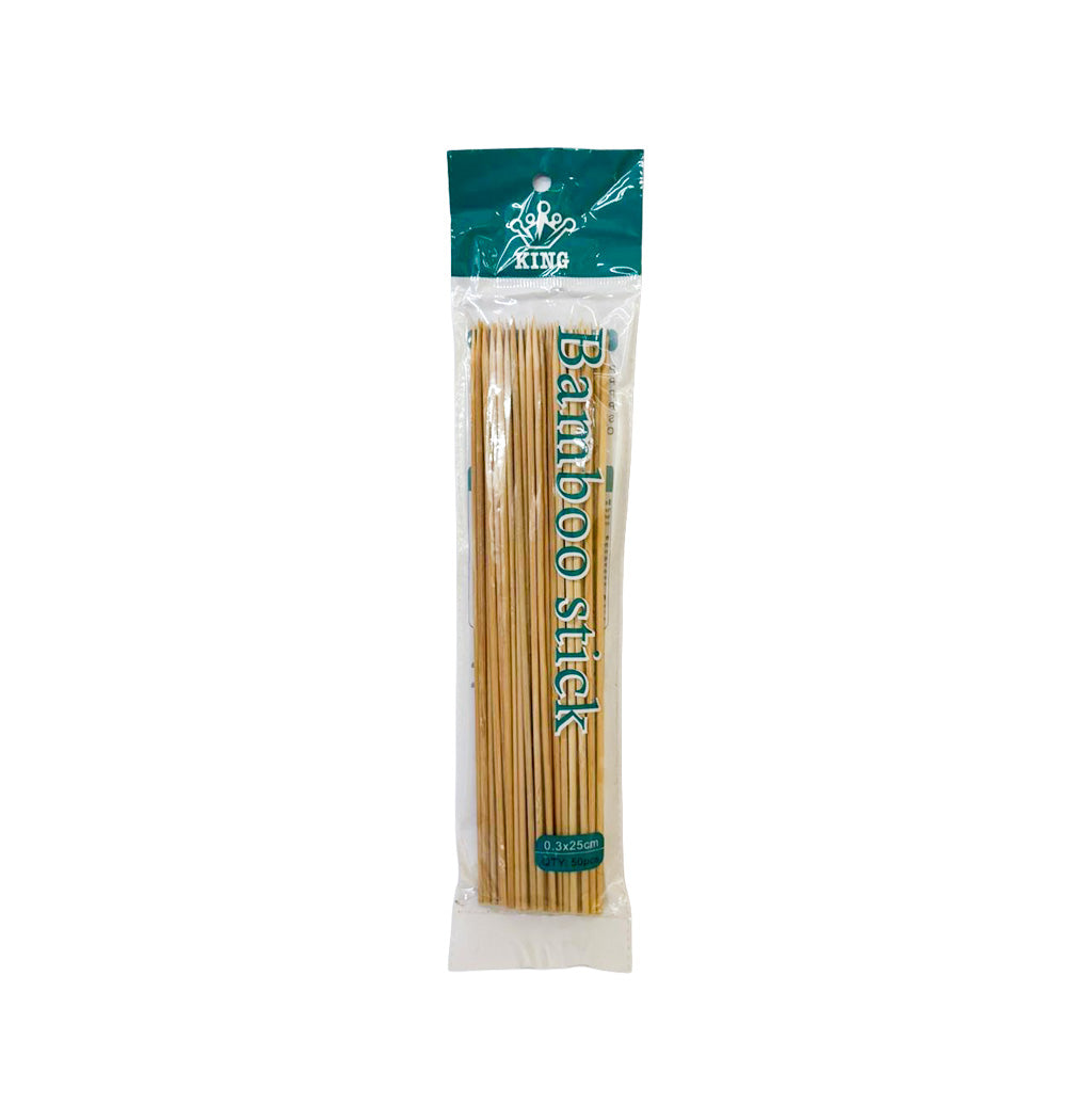 PALITOS DE BBQ 25CM 50PZS