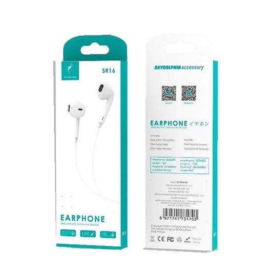 AUDIFONOS BLANCO 1.2M SR16