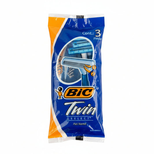 AFEITADORA TWIN SELECT BIC 3U