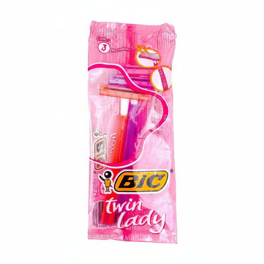 AFEITADORA TWIN LADY BIC 3U