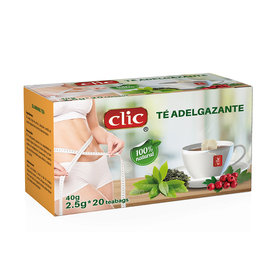 TÉ ADELGAZANTE SLIM TEA CLIC 20U