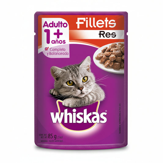 ALIMENTO PARA GATOS RES 85GR
