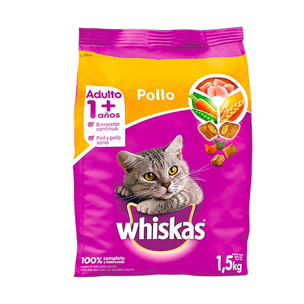 ALIMENTO PARA GATO MEX DE POLLO 1.5KG